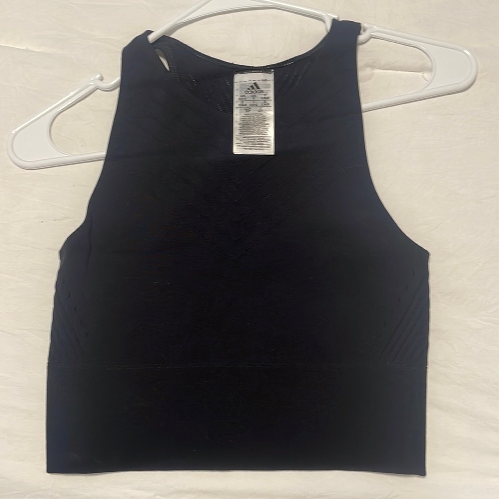 Adidas workout crop top